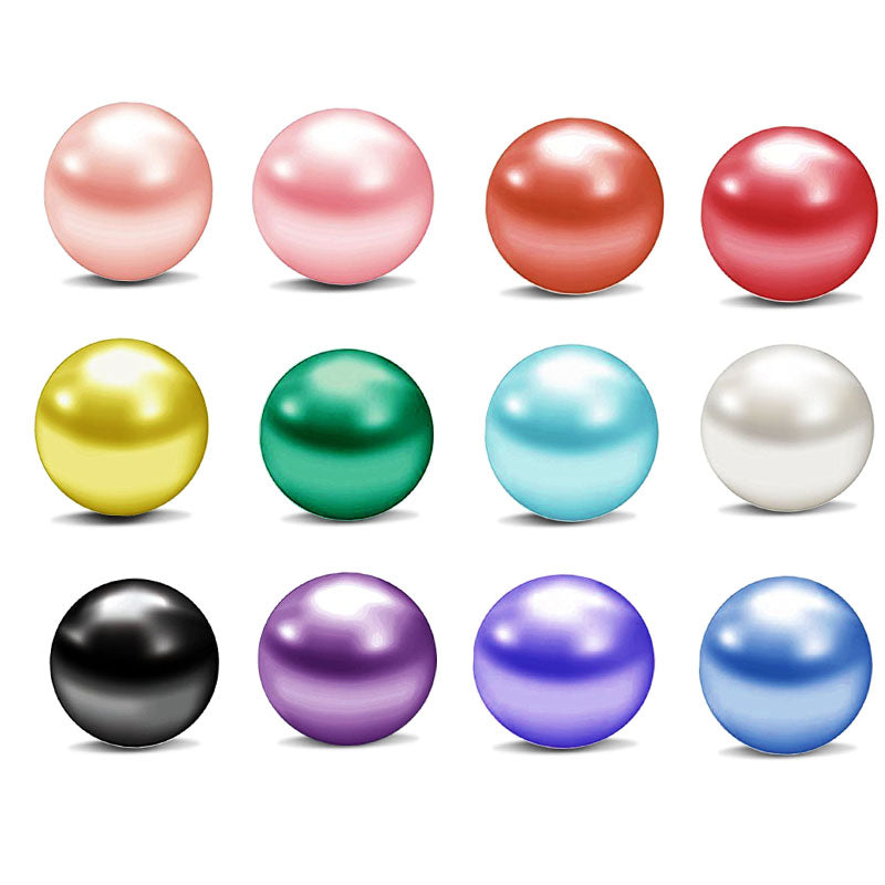 16G 3MM Pearl Replacement Ball Synthetic Pearl Muti-Color Available