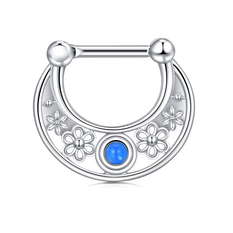 septum clicker silver