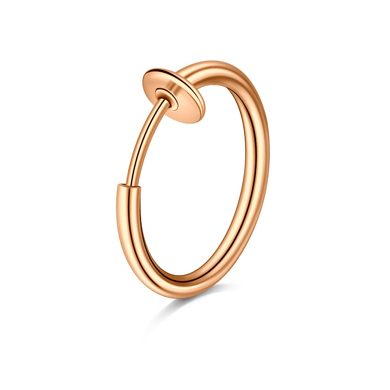 Spring Style Fake Nose Ring Hoop